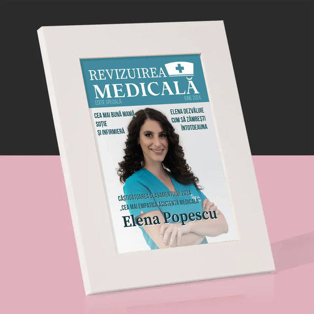 Copertă Derevistă: Revizuirea Medicală - Ramă Pentru Fotografii (Horizontală)