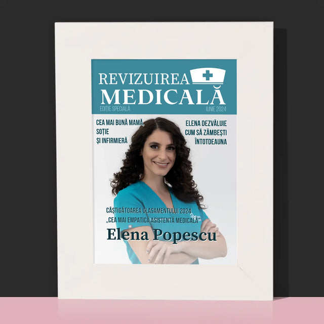 Copertă Derevistă: Revizuirea Medicală - Ramă Pentru Fotografii (Horizontală)