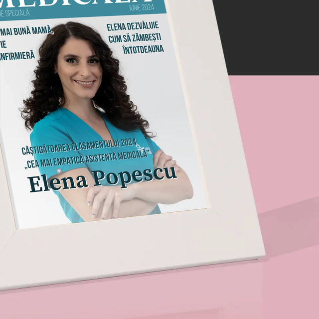 Copertă Derevistă: Revizuirea Medicală - Ramă Pentru Fotografii (Horizontală)