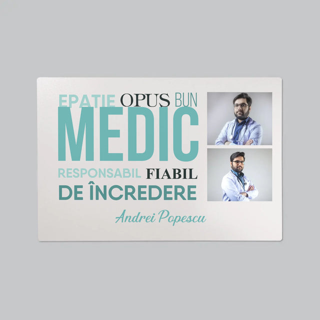 Colaj De Fotografii: Caracteristicile Medicului - Mapa De Birou