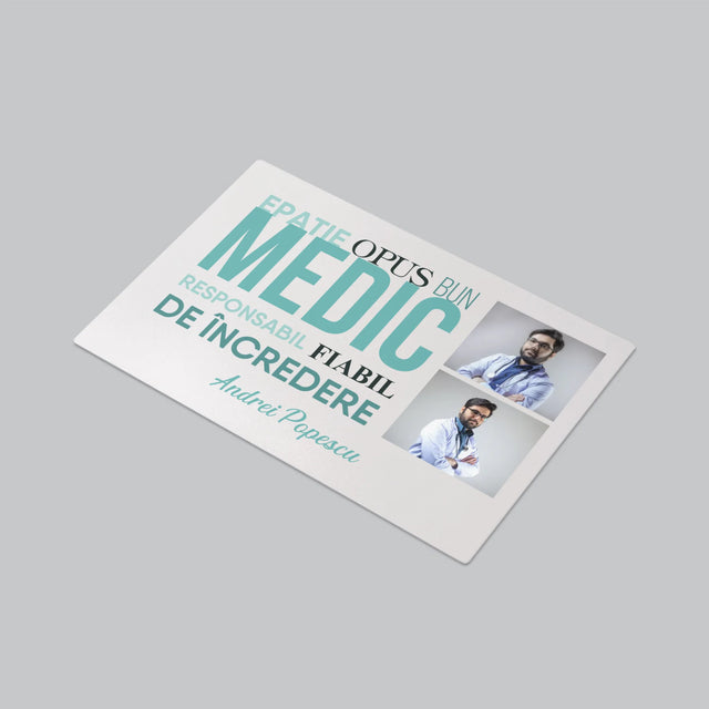 Colaj De Fotografii: Caracteristicile Medicului - Mapa De Birou