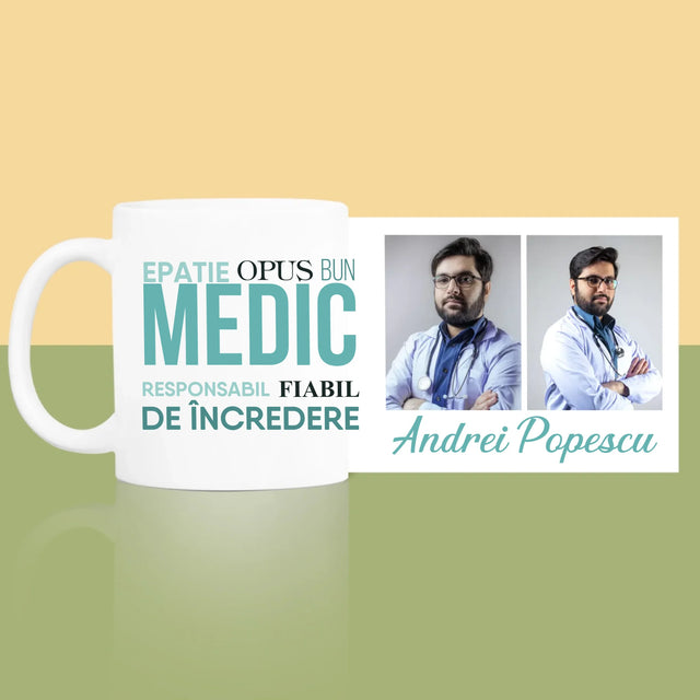 Colaj De Fotografii: Caracteristicile Medicului - Cană