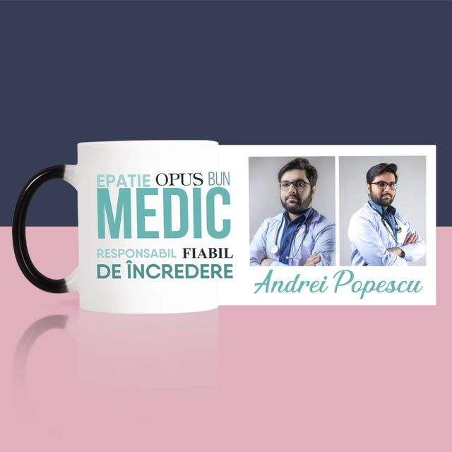 Colaj De Fotografii: Caracteristicile Medicului - Cană