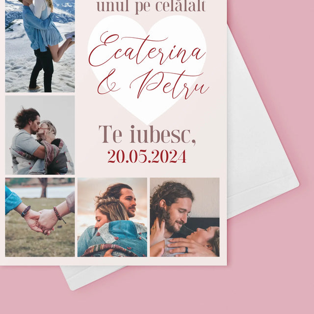 Colaj De Fotografii: Avem Totul, Pentru Că Ne Avem Unul Pe Celălalt - Card Cu Felicitări