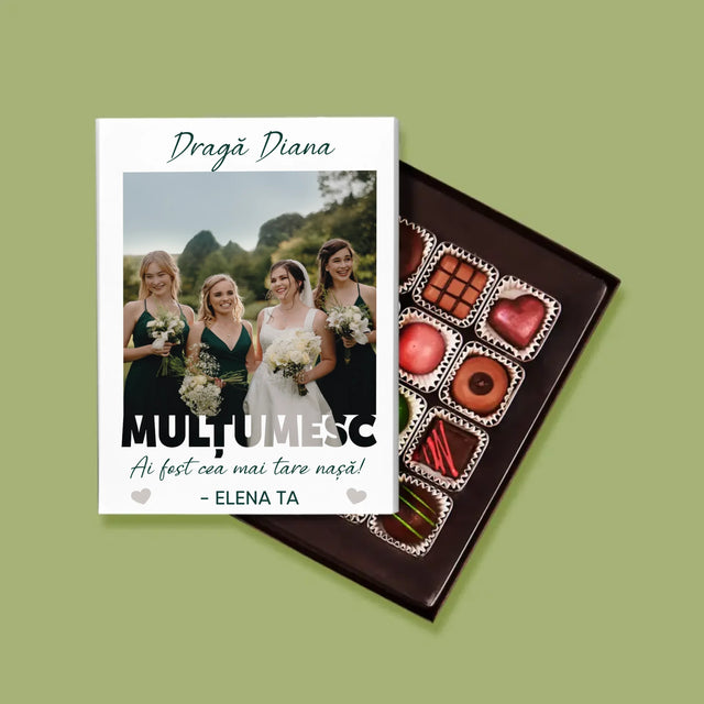 Fotografie Si Semnătură: Ai Fost Cea Mai Tare Nașă! - Praline