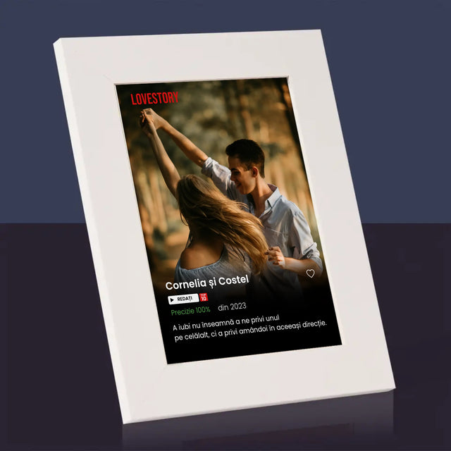 Fotografie Si Semnătură: Poster Netflix - Ramă Pentru Fotografii (Horizontală)