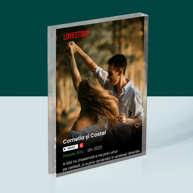 Fotografie Si Semnătură: Poster Netflix - Bloc Acrilic