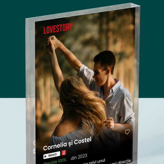 Fotografie Si Semnătură: Poster Netflix - Bloc Acrilic