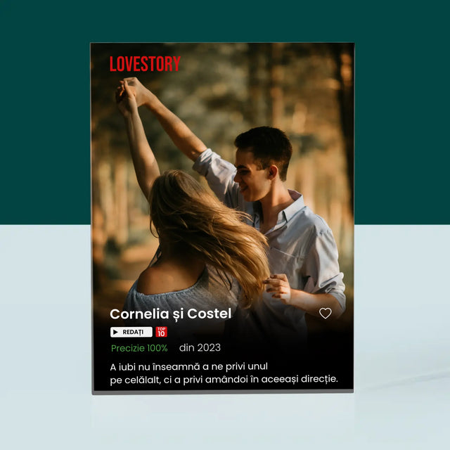 Fotografie Si Semnătură: Poster Netflix - Bloc Acrilic