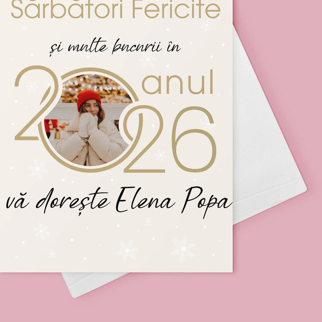 Colaj De Fotografii: An Nou Fericit - Card Cu Felicitări