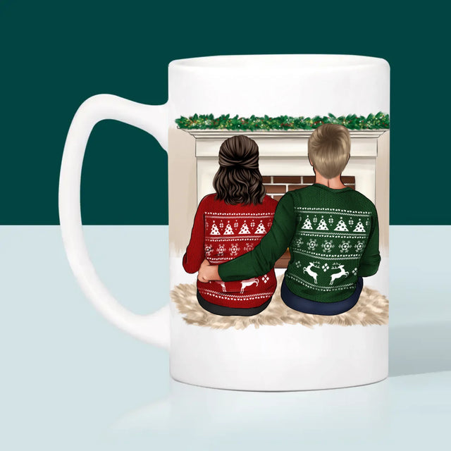 Creator De Personaj: Cuplu Crăciun - Cană