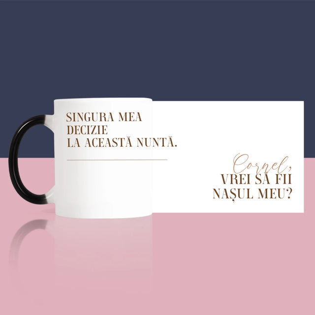 Numele Și Semnătura: Singura Mea Decizie - Cană