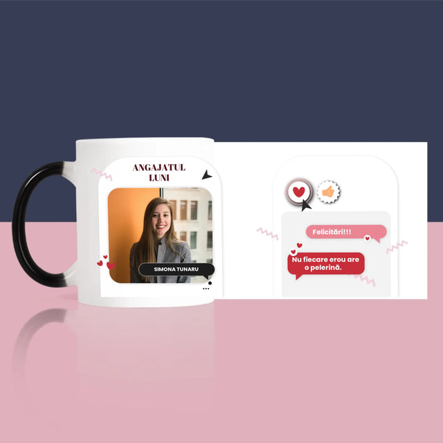 Fotografie Si Semnătură: Angajatul Lunii - Cană