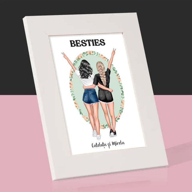 Creator De Personaj: Best Friends - Ramă Pentru Fotografii (Horizontală)