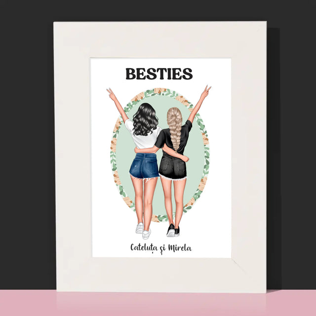 Creator De Personaj: Best Friends - Ramă Pentru Fotografii (Horizontală)
