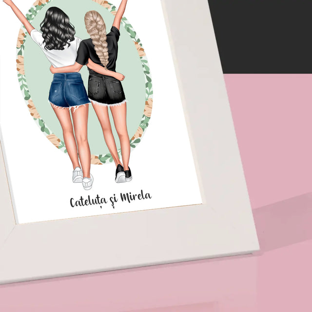 Creator De Personaj: Best Friends - Ramă Pentru Fotografii (Horizontală)