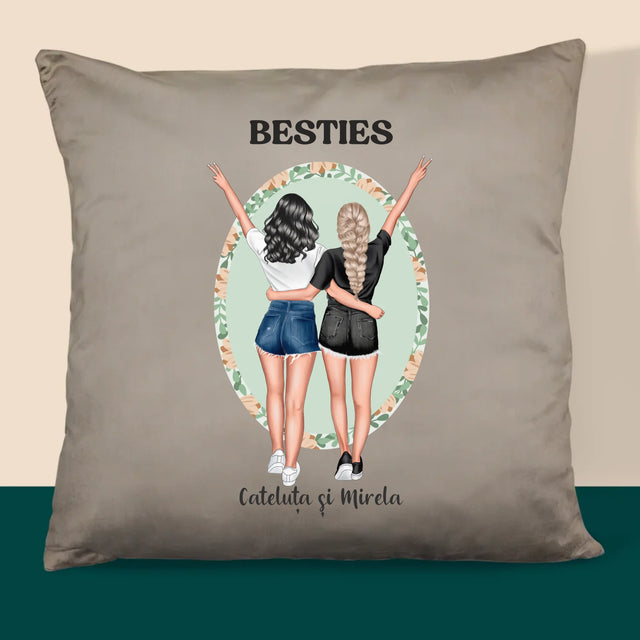 Creator De Personaj: Best Friends - Pernă (Cu Fotografie)