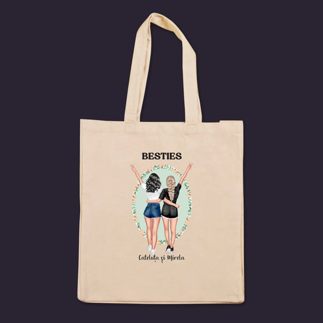 Creator De Personaj: Best Friends - Sacoșă De Pânză