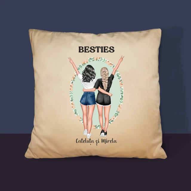Creator De Personaj: Best Friends - Pernă (Cu Fotografie)