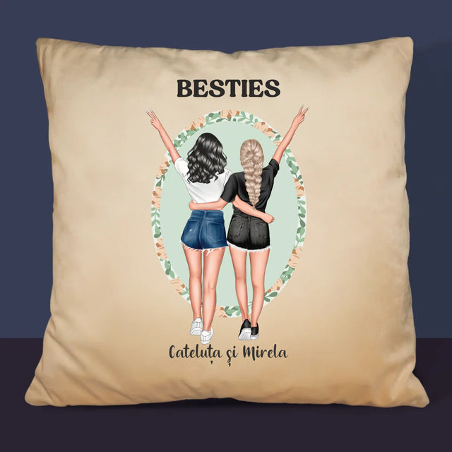 Creator De Personaj: Best Friends - Pernă (Cu Fotografie)