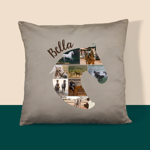 Formă Din Fotografii: Cal - Pernă (Cu Fotografie)