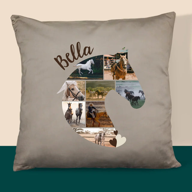 Formă Din Fotografii: Cal - Pernă (Cu Fotografie)