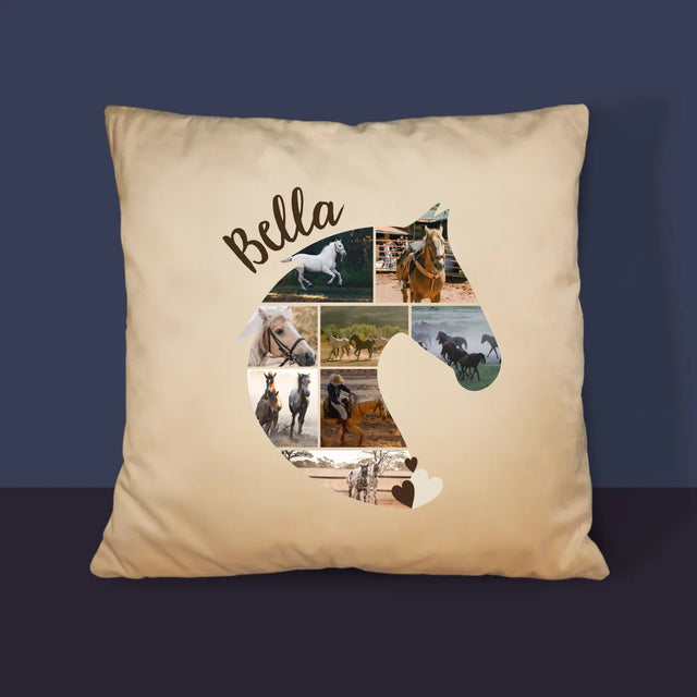 Formă Din Fotografii: Cal - Pernă (Cu Fotografie)