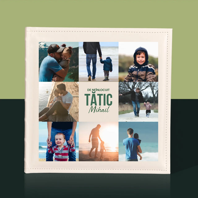 Colaj De Fotografii: Tată De Neînlocuit - Album Foto