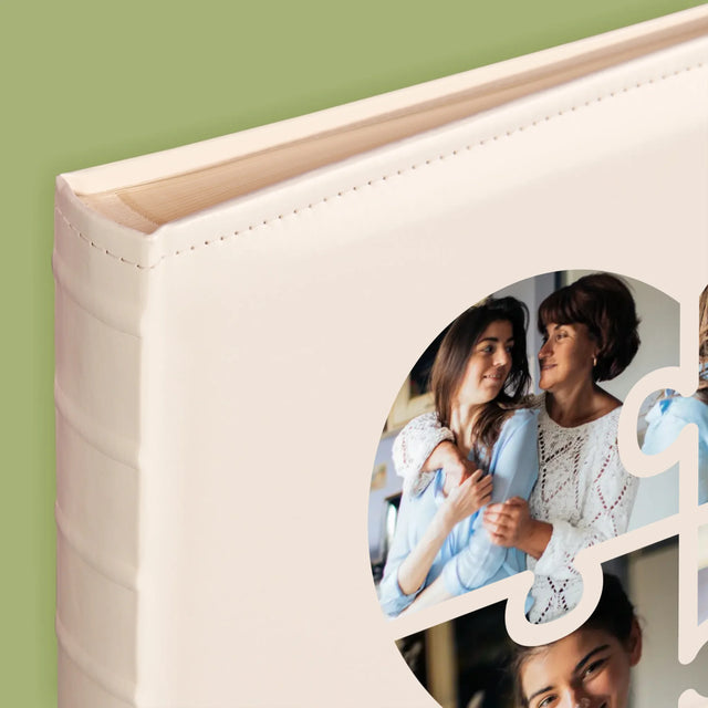 Colaj De Fotografii: Inimă Puzzle Pentru Mama - Album Foto