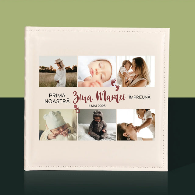 Colaj De Fotografii: Prima Noastră Zi A Mamei - Album Foto