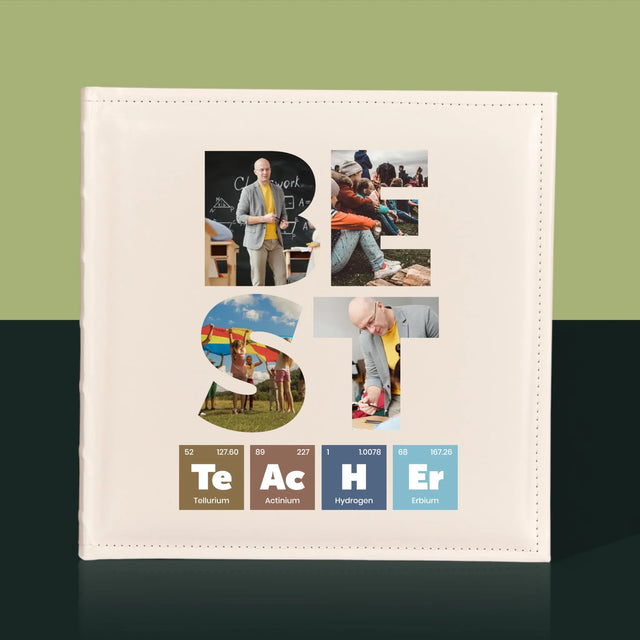 Cuvânt Din Fotografii: Best Teacher Elemente Chimice - Album Foto