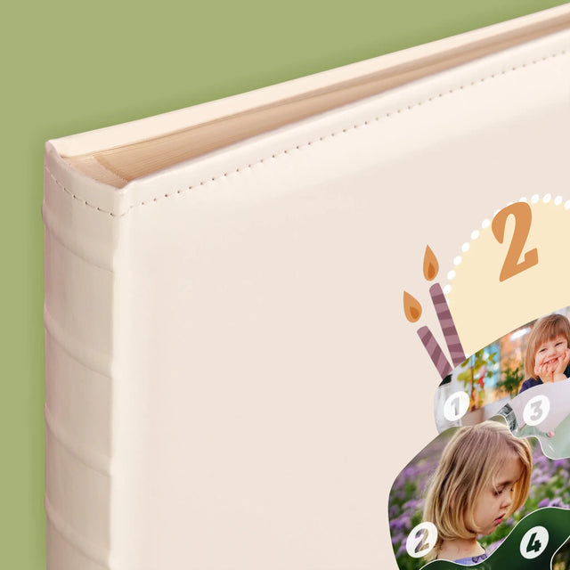 Formă Din Fotografii: Tort De Zi De Naștere - Album Foto