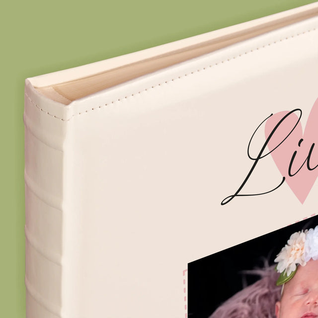 Certificat De Naștere: Certificat De Naștere Inimioară Fată - Album Foto