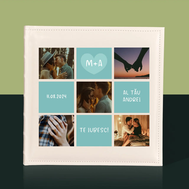 Colaj De Fotografii: Te Iubesc Inițiale - Album Foto