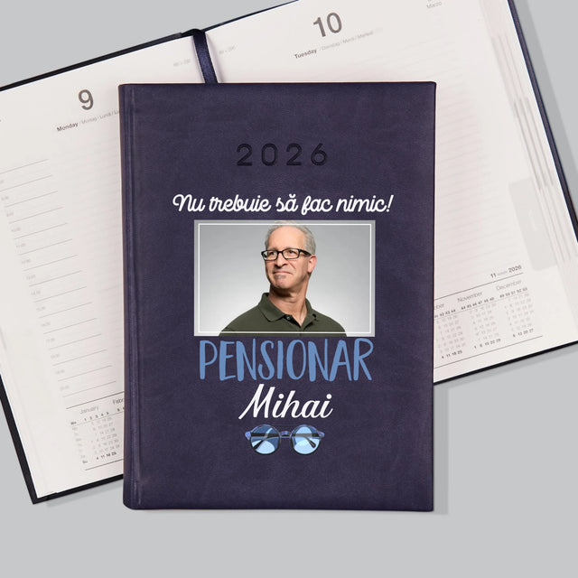 Fotografie Si Semnătură: Nu Trebue Să Fac Nimic! Pensionar - Calendar De Carte (Fotografie)