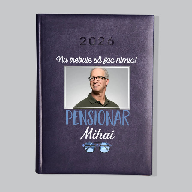 Fotografie Si Semnătură: Nu Trebue Să Fac Nimic! Pensionar - Calendar De Carte (Fotografie)