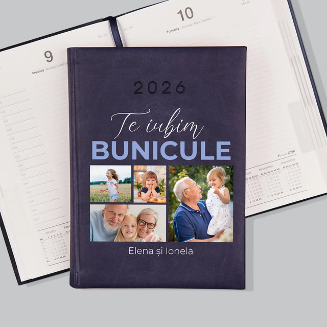 Colaj De Fotografii: Te Iubim Bunicule - Calendar De Carte (Fotografie)
