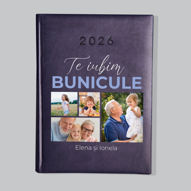 Colaj De Fotografii: Te Iubim Bunicule - Calendar De Carte (Fotografie)