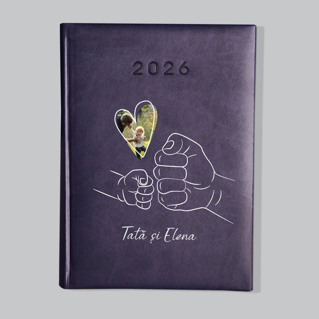 Fotografie Si Semnătură: Tata Copilul Mânuța - Calendar De Carte (Fotografie)