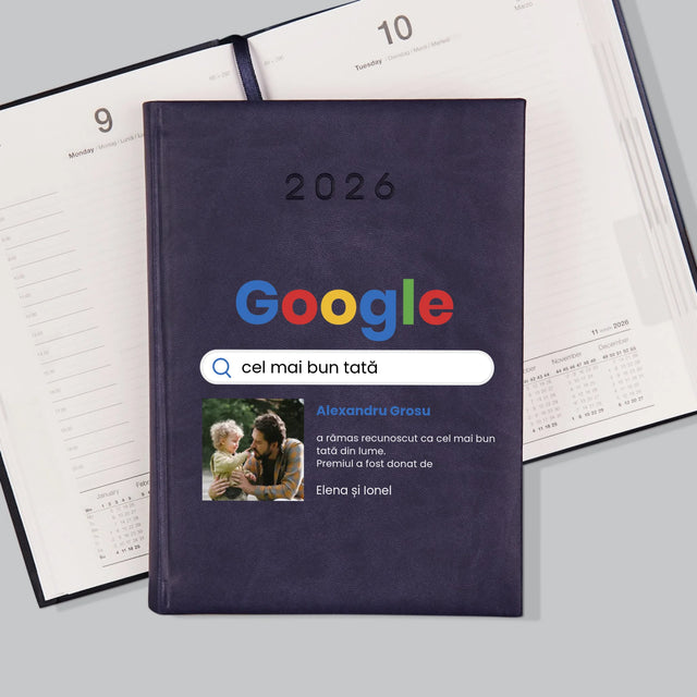 Fotografie Si Semnătură: Cel Mai Bun Tată Rezultat Google - Calendar De Carte (Fotografie)