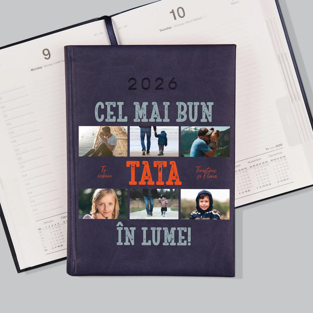 Colaj De Fotografii: Cel Mai Bun Tată Din Lume Fotografii - Calendar De Carte (Fotografie)