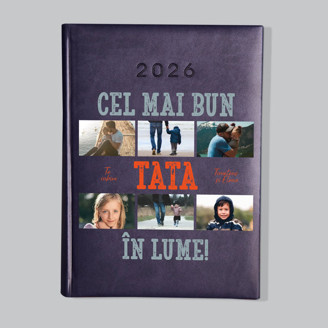 Colaj De Fotografii: Cel Mai Bun Tată Din Lume Fotografii - Calendar De Carte (Fotografie)