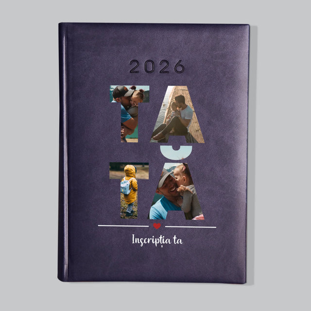 Cuvânt Din Fotografii: Tată Din Fotografiile Tale - Calendar De Carte (Fotografie)