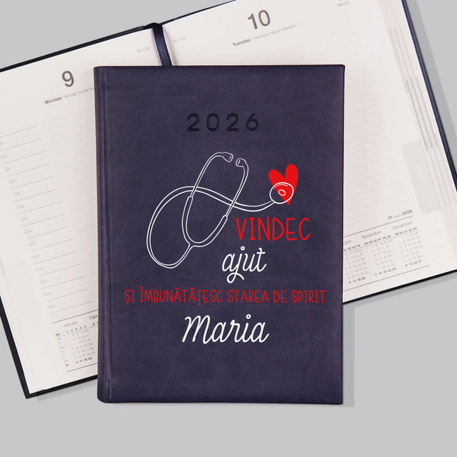 Numele Și Semnătura: Vindec Ajut - Calendar De Carte (Fotografie)