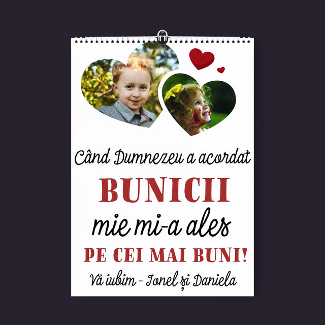 Colaj De Fotografii: Când Dumnezeu A Acordat Bunicii - Calendar De Perete