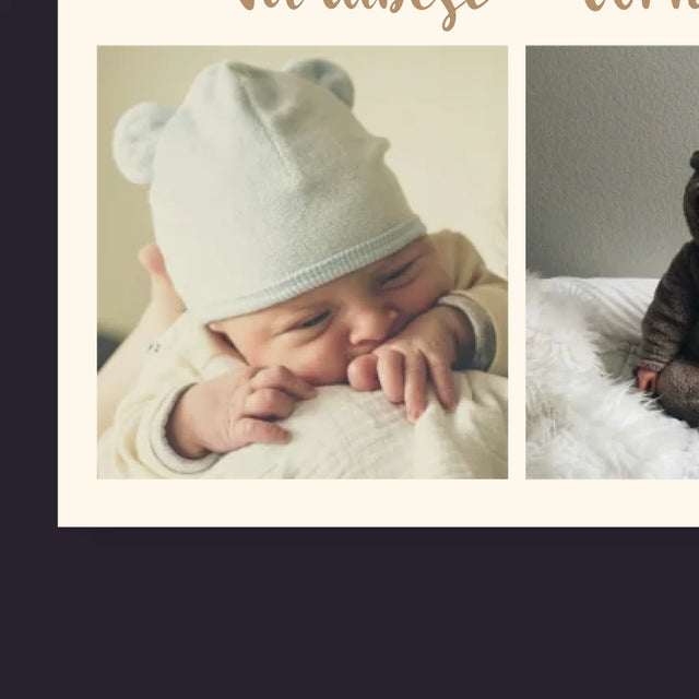 Colaj De Fotografii: Prima Noastră Zi A Bunicei Și Bunicului - Calendar De Perete