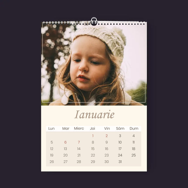 Fotografie Si Semnătură: Suvenir Pentru Bunici - Calendar De Perete