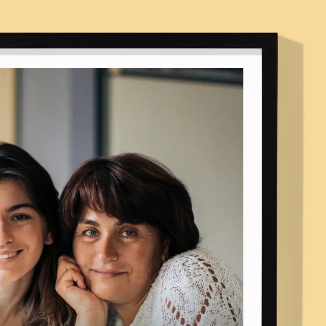 Fotografie Si Semnătură: Definiția Mamei - Imprimare Cu Ramă 30X40 (Verticală)