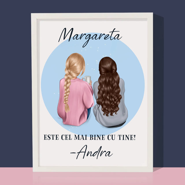 Creator de personaje: Prieteni - Imprimeu înrămat | RO