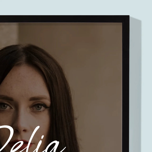 Fotografie Si Semnătură: A 40 Zi De Naștere Toate Cele Bune - Imprimare Cu Ramă 30X40 (Verticală)